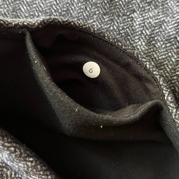 Lululemon herringbone crop leggings 6 - Picture 4 of 7